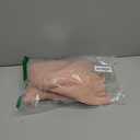 Coberllus Newborn Photography Props Blanket Stretch Knitted Twist Wrap & Posing Pad Prop for Baby Boys Girls Photo Shoot Set (Light Pink)