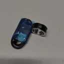 Lemolf Smart Rings, Fitness Tracker Ring, Heart Rate, Blood Oxygen, Stress, Step Tracker, Sleep Monitoring, Air Gestures, No Subscription Fee, IP68 Waterproof for iPhone&Android (Black, #10)