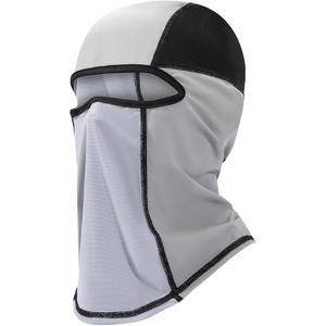 Balaclava Face Mask Sun UV Protection Hood Breathable Full Head Mask for Men Women Cycling (L)