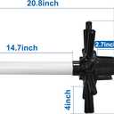 SX180DA Lateral Assembly with Center Pipe Compatible with Hayward Pro Sand Filter Series S180T