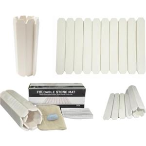 Stone Drying Mat 2416 Large - Ultra Fast Absorbent Kitchen Counter & Bathroom Mat, Diatomaceous Earth Foldable Non-Slip for Dishes, Pets, Plants