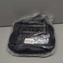 JaGely 11 Pairs Reusable Shoe Covers Non Slip Cloth Washable Thickened Bowling Shoe Covers for Indoors Men Women(Black)