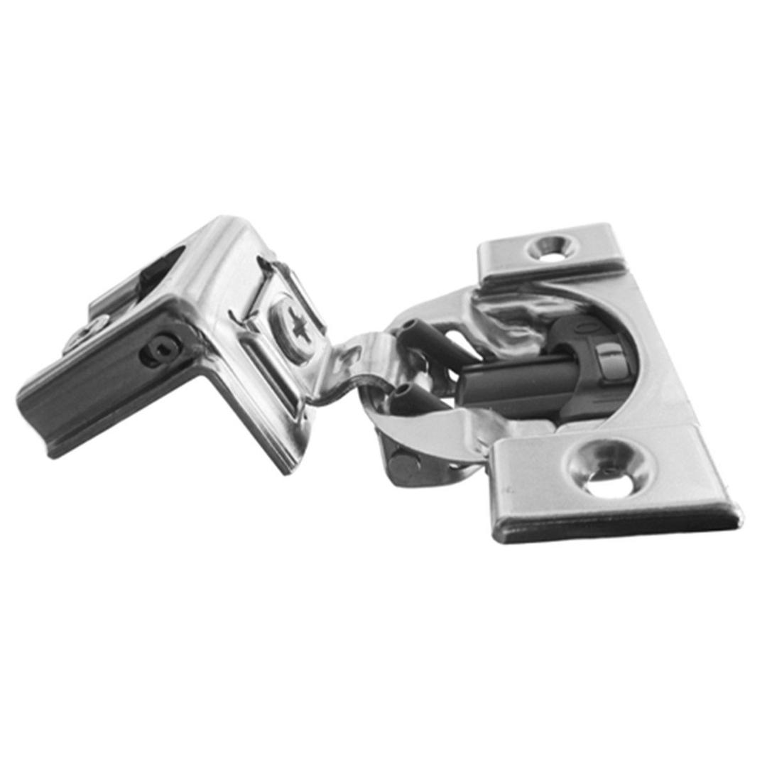 Blum 39C355B.20x4 1-1/4" Overlay Soft Close Cabinet Hinge, Nickel Plated Steel, Nickel Finish (Pack of 4)