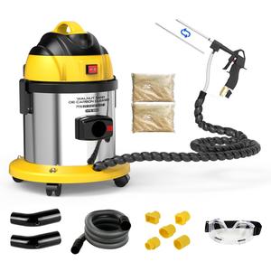 CMTOOL Walnut Blaster Kit for Carbon Cleaning, 1200W Car Carbon Cleaning Tool with 2kg Walnut Sand, Automotive Engine Exhaust Intake Valve Cleaner Machine, HTS558