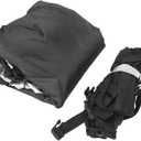 Sunshade Boat Cover, Oxford Cloth V Shape Yacht Cover with Straps and Buckles for Scratch Protecting (530 290 (210D