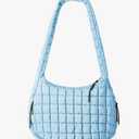 Puffer Tote Bag for Women, Quilted Tote Bag Puffer Bag, Large Quilted Crossbody Bags Carryall Bag, Hobo Bags for Travel