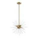 Livex Lighting, 48824-01, Uptown, Pendant Chandelier, Antique Brass
