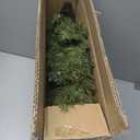 JOYIN 24'' Pre-Lit Christmas Wreath with Warm Lights, Large Lighted Christmas Wreaths for Front Door, Windows, Living Room, Xmas Indoor & Outdoor Holiday Decorations, Battery Operated