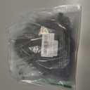 Tempt Me Women Triangle Bikini Top String Halter Bathing Suits Top Only No Bottom (Black, M)