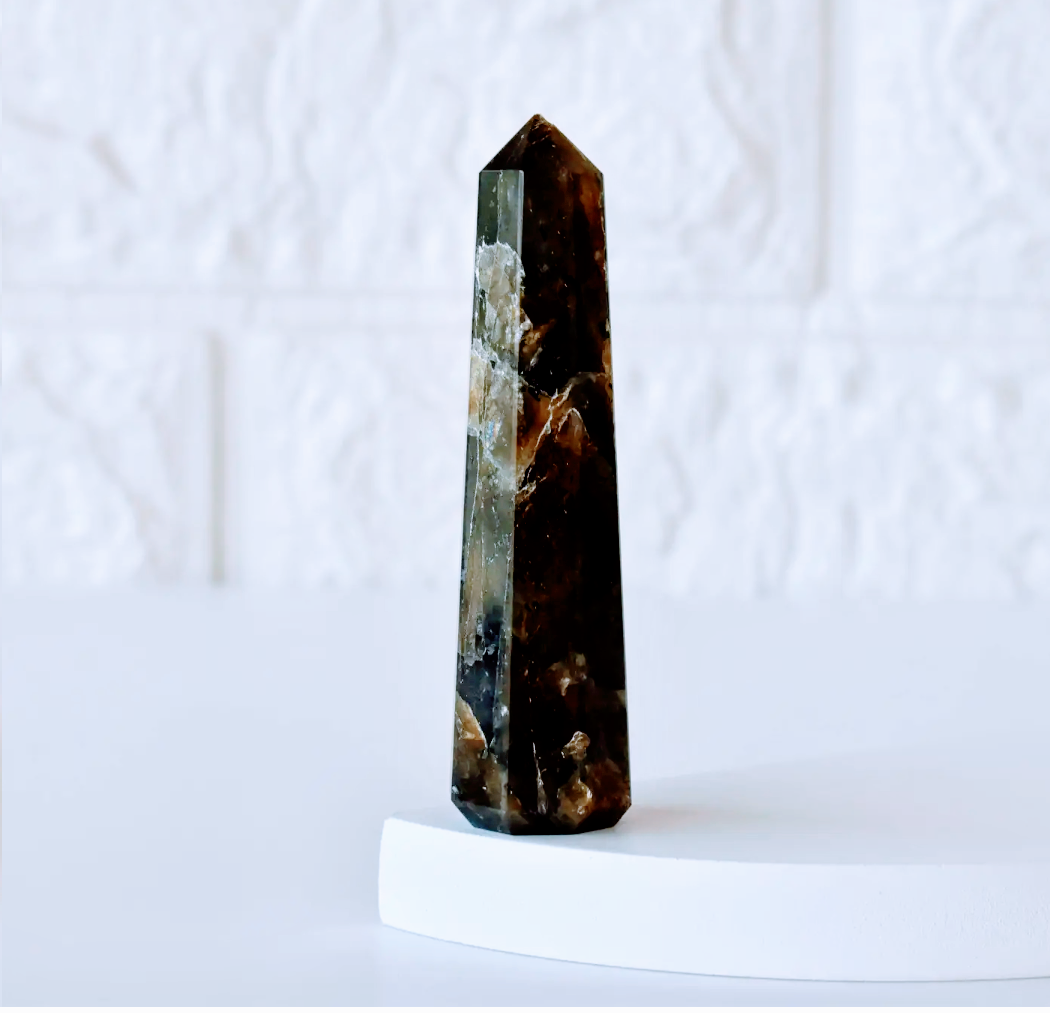 Labradorite Tower Obelisk| Crystal Tower |Crystal Point