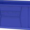 Akro-Mils 30289 Super-Size AkroBins Plastic Storage Bins, Space-Saving Stackable Bins for Garage, Classroom, Warehouse Organization, 24" L x 18" W x 12" H, Blue, 1-Pack