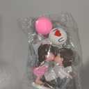 Christmas Ornaments Cute Kiss Couple Doll Ornaments Small Car Dashboard Decorations Cartoon Interior Accessories Balloon Figurines Xmas Gifts for Birthday Valentine's Day Wedding, Home Decor (kiss)