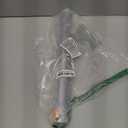 Haton Window Privacy Film Decorative Frosted Glass Window Film, Sun Blocking Stained Glass Clings, Static Cling Removable Stickers for Home Door Coverings, Lattice Pattern 17.5" x 118.1"