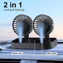Car Fan, 12V Vehicle Fan for Car, SUV, RV - Powerful Air Circulator