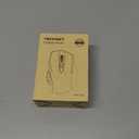 TECKNET Wireless Mouse, 2.4G Ergonomic Optical Mouse, Computer Mouse for Laptop, PC, Computer, Chromebook, Notebook, 6 Buttons, 24 Months Battery Life, 2600 DPI, 5 Adjustment Levels - Purple