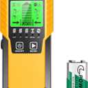 Stud Finder Wall Scanner Detector - 5 in 1 Electronic Wall Wood Metal Stud Locator Edge Center Sensor Beam for Live AC Wire Pipe Metal Lumber Joist Drywall Framing Detection