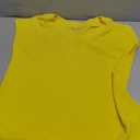 ANRABESS Women Tops Cap Sleeve Dressy Casual V Neck Shirts 2026 Summer Business Work Blouses Outfits Trendy Spring Clothing (Medium, Yellow)