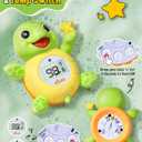 Baby Bath Thermometer, Digital Water Temperature Monitor for Newborns & Toddlers, Accurate Temperature Readings, BPA-Free, F/C, Floating Turtle Toy with Bath Water Safety