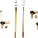 Tie Rod End Kit, Compatible With 2000-2012 Yamaha Big Bear 400, 2003-2006 Kodiak 400 / 450, 07-12 Grizzly 350 / 400 / 450, 04-06 Bruin 350, 06-10 Wolverine 350 / 450 Ball Joint Set ATV UTV Accessories