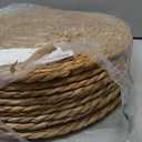 13 in Round Woven Placemats Plate Chargers Set of 12, Boho Farmhouse Rustic Woven Place Mats for Kitchen Dining Party Table Decor, Rattan Wicker Table Mats Jute Braided Chargers for Dinner Plates