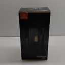 Globe Electric Aplique de pared Hurley negro mate vintage de 1 luz
