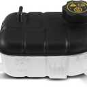 A-Premium Engine Coolant Overflow Recovery Reservoir Tank [with Cap & Sensor] Compatible with Buick Encore 2013-2019 1.4L & Chevrolet Trax 2013-2019 1.4L 1.8L, Petrol - Front Side