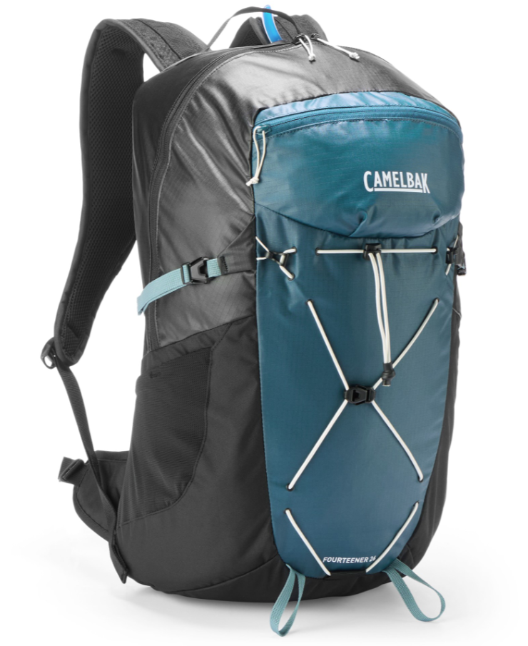 CamelBak Fourteener 26 100oz Hydration Reservoir Hiking Backpack (Gibralar Sea)