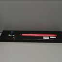 2 Pack Rechargeable Lightsabers with Connector, Metal Hilt Light Sabers, Durable PC Blade, USB Charging, Combine into Double Staff, 12 Colors LED, Sound Effects, Dueling Toys for Kids Adults, Gifts