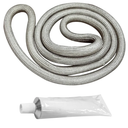 Upgraded W10861521 Dryer Door Seal Part Compatible with Maytag Amana Crosley Inglis Kenmore and Whirlpool Dryer Seal Replaces AP5999407 WP3405246 PS11731610 W10730752 4382011 W10389572 - With Adhesive