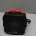 Honeywell UberHeat 5 Portable Ceramic 1500W Space Heater. Indoor space heater for Small Rooms, Bedrooms, and Homes. Fast Heating with Tip-over Protection - Black, HEC210B