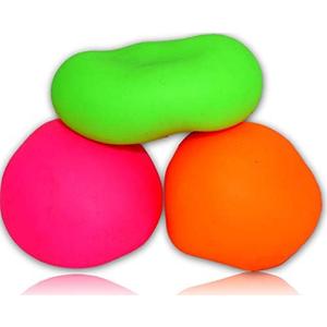 JA-RU Stretchy Ball (Pack of 6) + Marwel Grab It Claw