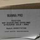 Manna Pro Duck Starter Grower Crumble | Non-Medicated Feed for Young Ducks | Supports Healthy Digestion | 25 Pounds (EXP 09/20/26)