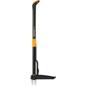 Fiskars Xact Weed Puller, Black/Orange
