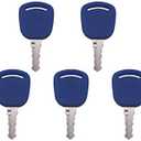 5 Pcs 14601 Ignition Key for Ford New Holland Tractor Case IH 82003267 82030143 F0NN11603AA