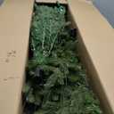 Nearly Natural 7ft. South Carolina Fir Artificial Christmas Tree with 550 Clear LED Lights and 2078 Bendable Branches