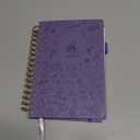 Clever Fox Food Journal Spiral - Daily Food Diary, Meal Prep Planner to Track Calories & Nutrients, Weight Loss Tracker Notebook (Lavender) (A5 (5.8'' x 8.3''))