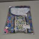 LOMON Plus Size Women Blouses 3/4 Length Sleeve Tops Crewneck Pleated Casual Tees Shirts 1X-5X (XXXL)