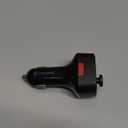 Syncwire Bluetooth 5.4 FM Transmitter Car Adapter 48W (PD 36W & 12W) [Light Switch] [HiFi Bass Sound] [Fast Charging] Wireless Radio Music Adapter LED Display Hands-Free Calling Support USB Drive (Black)