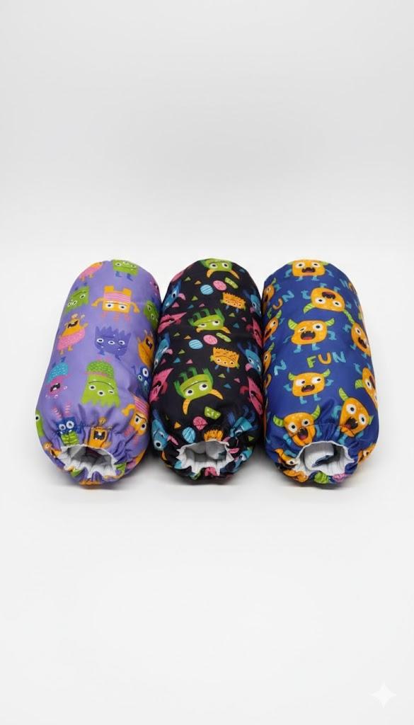 CuteBone Dog Diapers Male Belly Bands 3 Pack for Male Dogs Reusable Puppy Wraps DM64XL