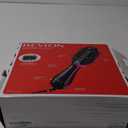REVLON One-Step Volumizer Hair Dryer and Styler, for Less Frizz, More Shine, and Reduced Heat Damage for Salon Style Round Brush for Blowout, Black (1.0 VOLUMIZER)