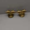 Emak 2 Pack Brushed Gold Bathroom Light Fixtures, 2 Light Bathroom Vanity Light with Milk Glass Shade, 22 Inch Modern Wall Sconce for Bath, Mirror, VL085-BGD-ML-2-PK