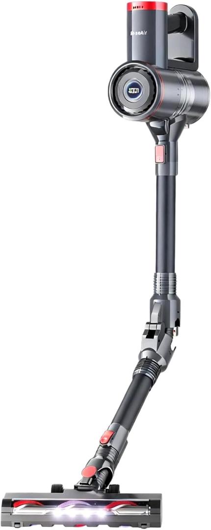 RONEAIR Cordless Vacuum Cleaner with Bendable Wand, Lightweight Stick Vacuum for Home, Hard Floor & Carpet, Pet Hair, Under Furniture, 6-in-1 Handheld Vacuum, Self-Standing