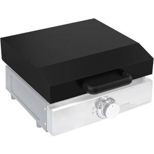 Stanbroil Hard Cover Hood for Blackstone 17" Table Top Griddle with Rear Grease System, Hinged Lid Hard Top Lid with Handle, Black