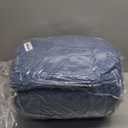 Litanika Ocean Blue Queen Comforter Set, 3 Pieces Tufted Boho Farmhouse Bedding Comforter Sets, Lightweight Fluffy Comforter Bed Set for All Season (90x90In Comforter and 2 Pillowcases)