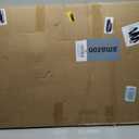 Grid Wall Commercial Grade Grid Panel Heavy Duty for Retail Display, 2' W x 4' H, Black (Pack of 6)
