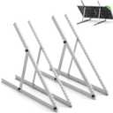 41in Adjustable Solar Panel Tilt Mount Brackets, Aluminum 2-Set