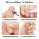 Rejuvenation Nail Growth Oil, Nail Oil For Growth And Strength Rejuvenation,Nail Strengthener and Growth with Nails File (2PCS)
