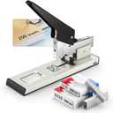 IMLIKE Heavy Duty Stapler with 2000 Staples200 Sheets High Capacity Manual Desk Stapler,No Jam,Non-Slip,Include High Strength 23/13 & 23/23 Staples