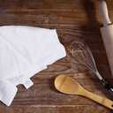 Simpli-Magic Flour Sack Kitchen Towels 24"x24" (12 Pack) 100% Cotton, Lint-Free, High Absorbent Tea Towels Perfect for Dish, Baking, Crafting
