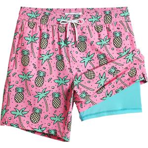 maamgic 2 in 1 Mens Swim Trunks 7 Inch Swim Shorts Swim Suits Board Shorts Medium 